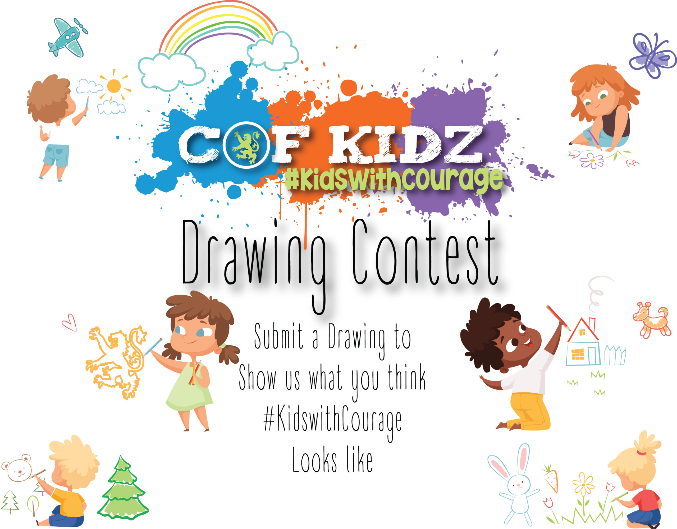 drawing contest logo